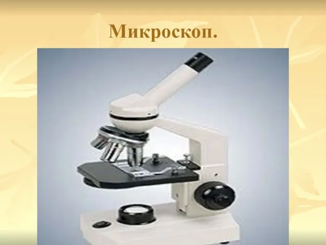 Микроскоп.