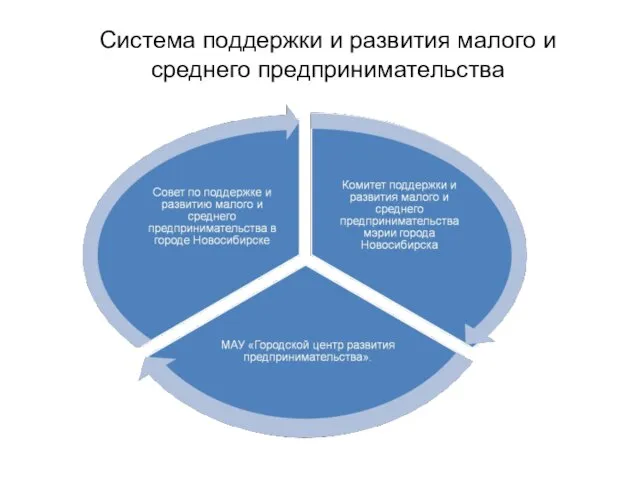 Система поддержки и развития малого и среднего предпринимательства