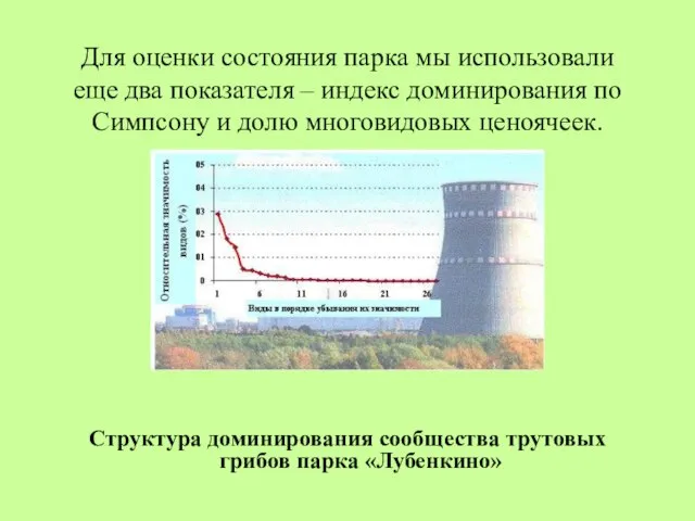 Для оценки состояния парка мы использовали еще два показателя – индекс доминирования