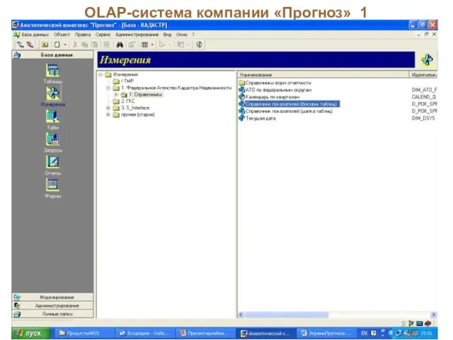 OLAP-система компании «Прогноз»_1