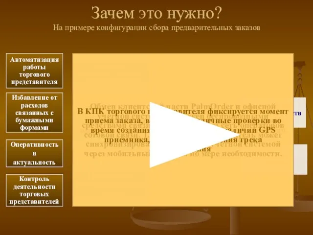 Зачем это нужно? На примере конфигурации сбора предварительных заказов Автоматизация работы торгового