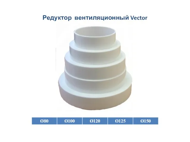 Редуктор вентиляционный Vector