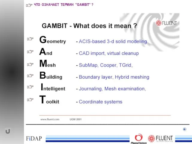 ______________________________________________ ЧТО ОЗНАЧАЕТ ТЕРМИН ”GAMBIT” ?