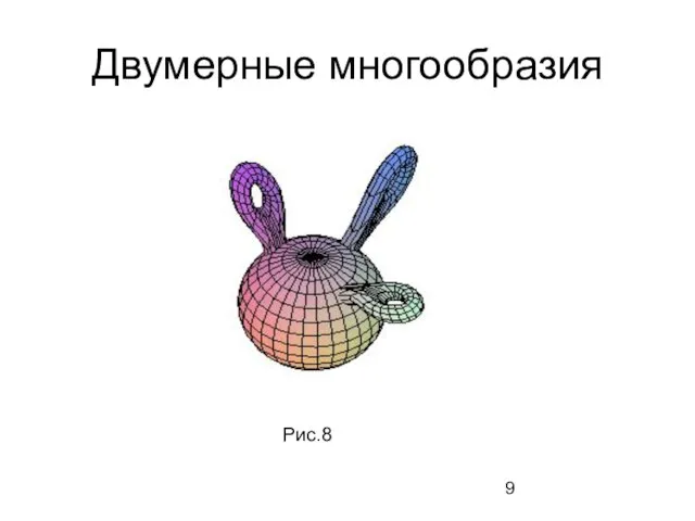 Двумерные многообразия Рис.8