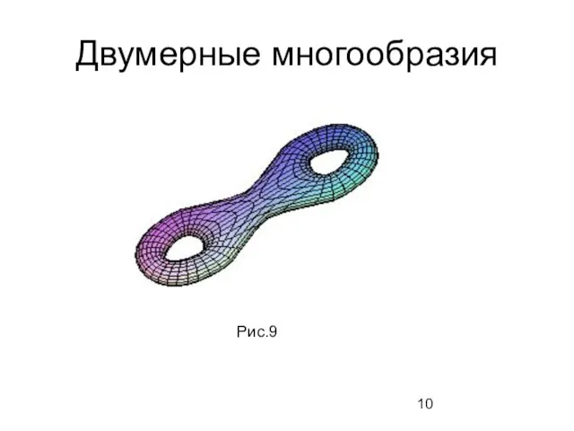 Двумерные многообразия Рис.9