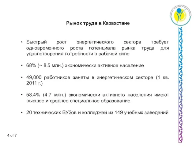 Быстрый рост энергетического сектора требует одновременного роста потенциала рынка труда для удовлетворения