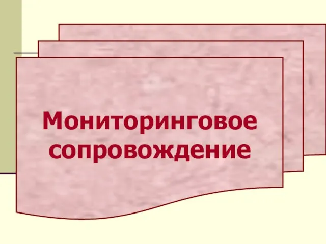 Мониторинговое сопровождение