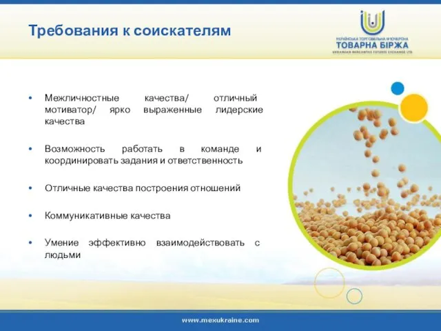 Межличностные качества/ отличный мотиватор/ ярко выраженные лидерские качества Возможность работать в команде