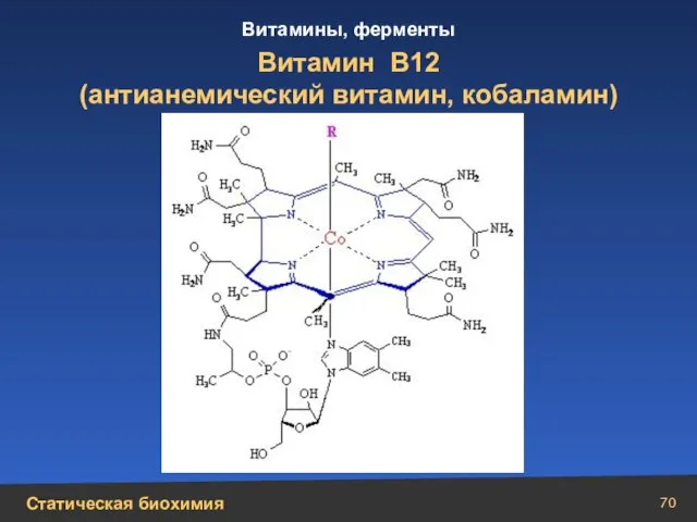 Витамин В12 (антианемический витамин, кобаламин)