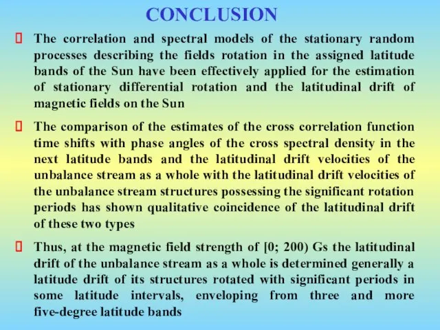 The correlation and spectral models of the stationary random processes describing the