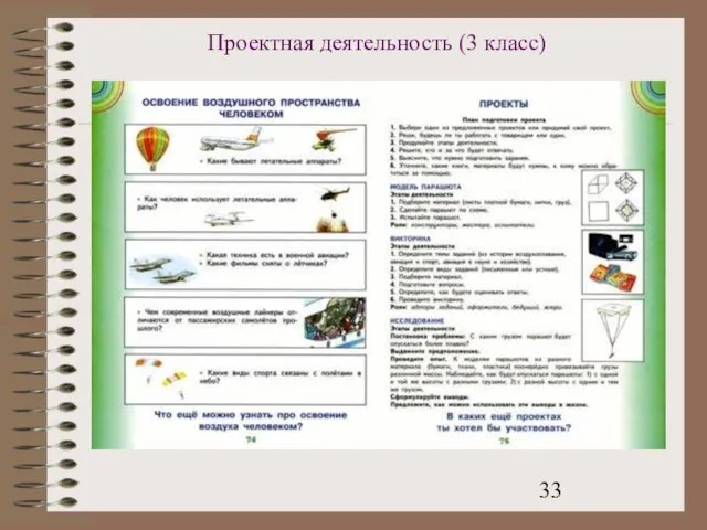 Проектная деятельность (3 класс)