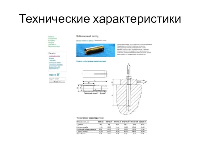 Технические характеристики