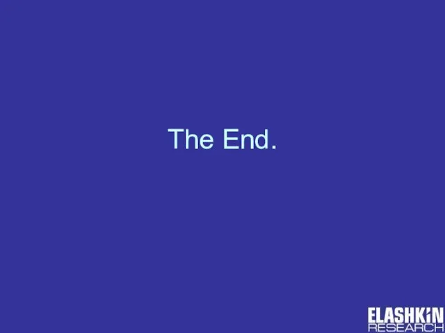 The End.