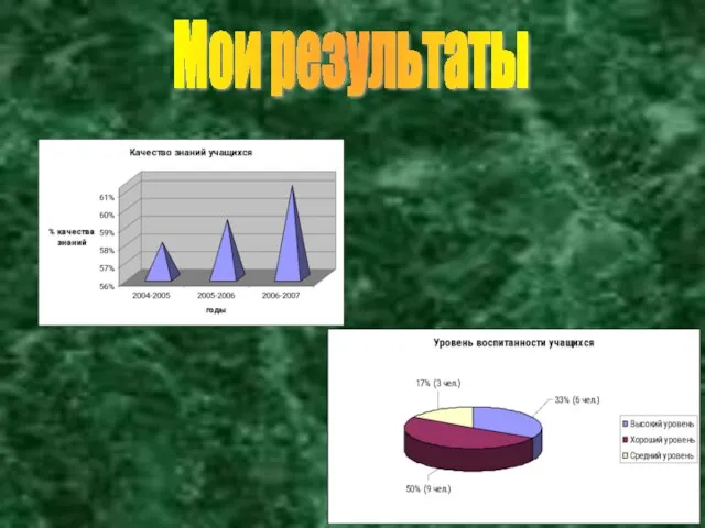 Мои результаты