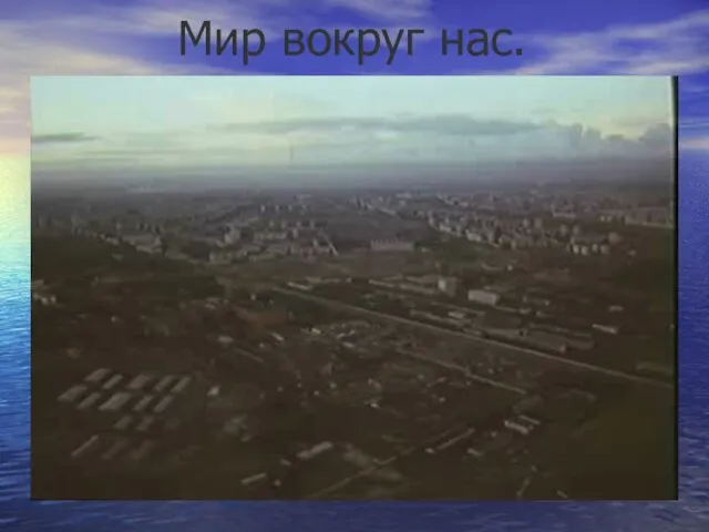 Мир вокруг нас.