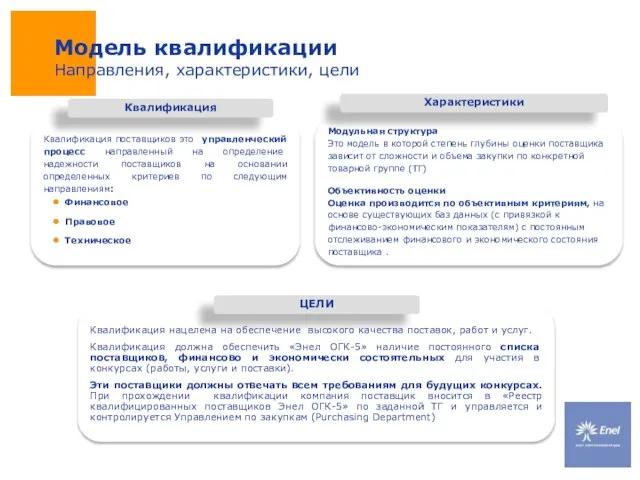 Квалификация поставщиков это управленческий процесс направленный на определение надежности поставщиков на основании