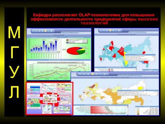 МГУЛ Кафедра располагает OLAP-технологиями для повышения эффективности деятельности предприятий сферы высоких технологий