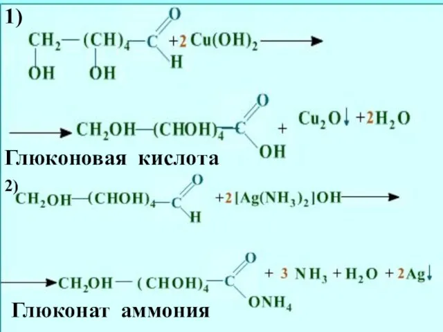 Глюконат аммония Глюконовая кислота 1) 2)