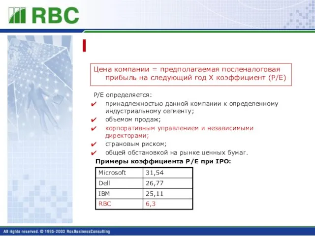 Независимые директора – один из факторов оценки компании при привлечении финансирования (IPO)