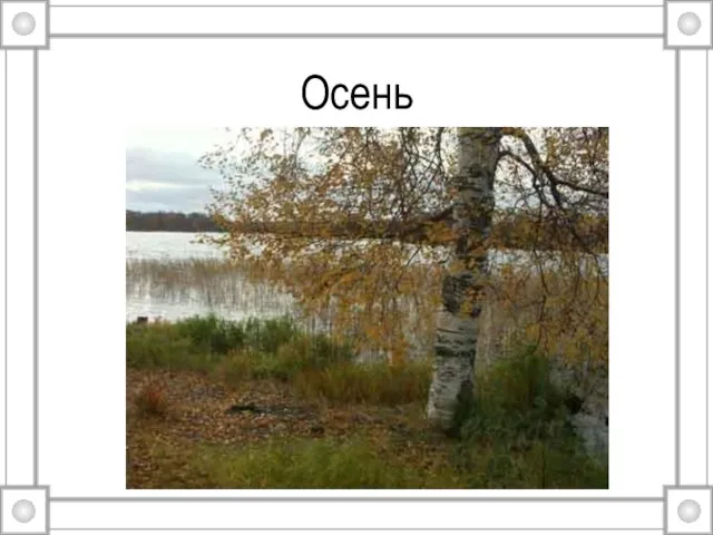 Осень