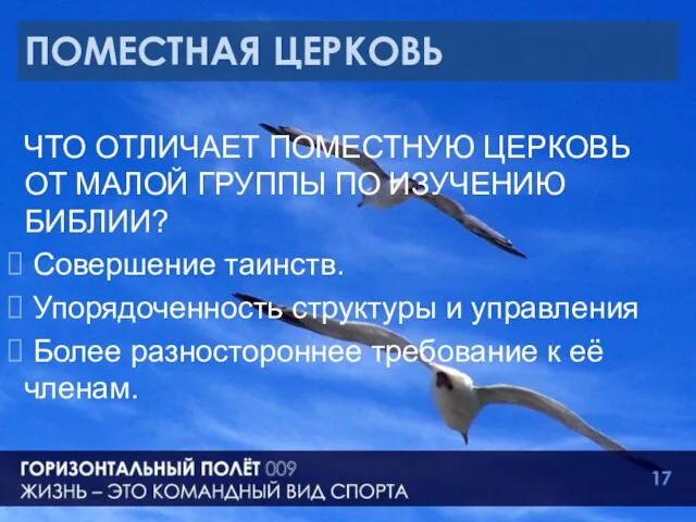 ПОМЕСТНАЯ ЦЕРКОВЬ ЧТО ОТЛИЧАЕТ ПОМЕСТНУЮ ЦЕРКОВЬ ОТ МАЛОЙ ГРУППЫ ПО ИЗУЧЕНИЮ БИБЛИИ?