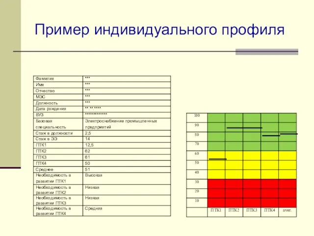 Пример индивидуального профиля