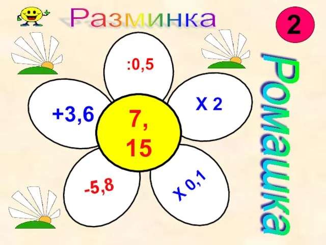 Ромашка 7, 15