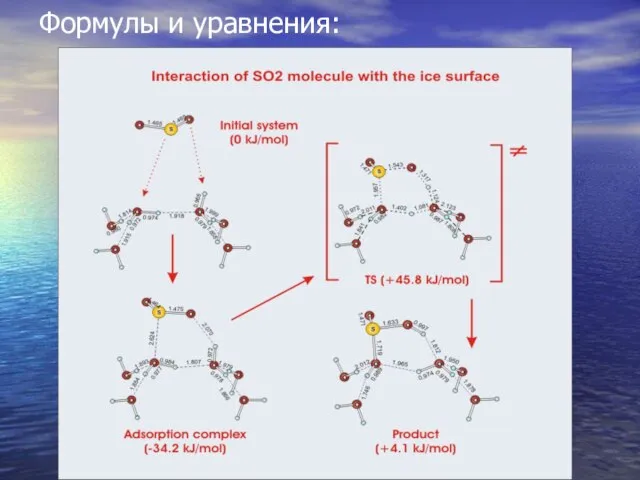 Формулы и уравнения: