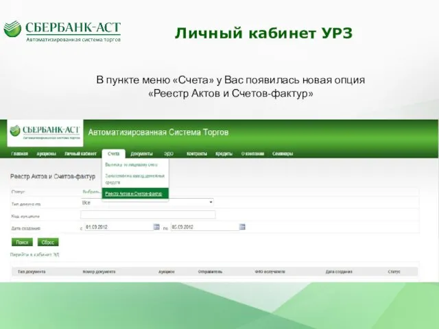 ЗАО «Сбербанк-АСТ» - один из пяти операторов для проведения открытых аукционов в