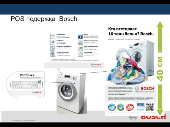 POS подержка Bosch