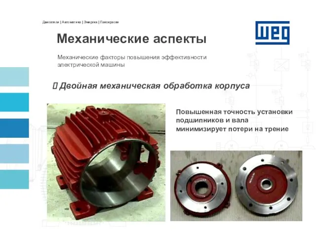 Механические факторы повышения эффективности электрической машины Механические аспекты Двойная механическая обработка корпуса