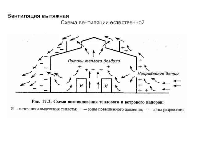 Вентиляция вытяжная Схема вентиляции естественной