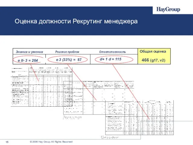 466 (g17, v2) Ответственность Решение проблем Знания и умения Общая оценка e