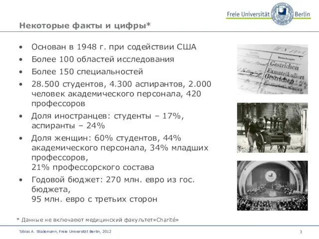 Некоторые факты и цифры* Основан в 1948 г. при содействии США Более