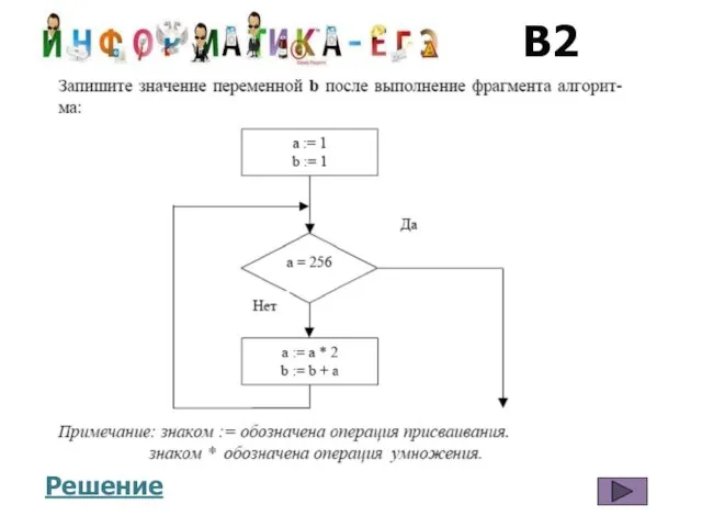 В2 Решение