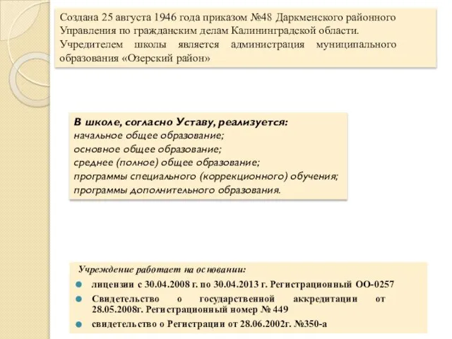 Создана 25 августа 1946 года приказом №48 Даркменского районного Управления по гражданским