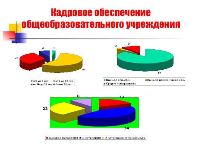 Кадровое обеспечение общеобразовательного учреждения