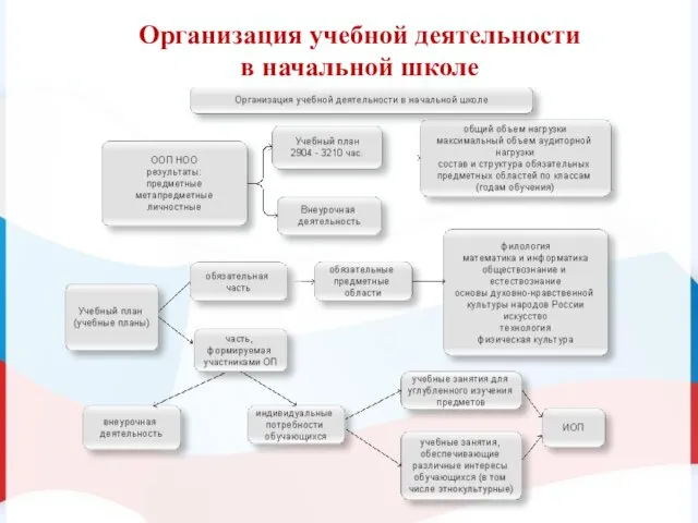 Организация учебной деятельности в начальной школе