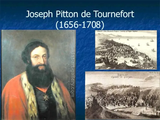 Joseph Pitton de Tournefort (1656-1708)