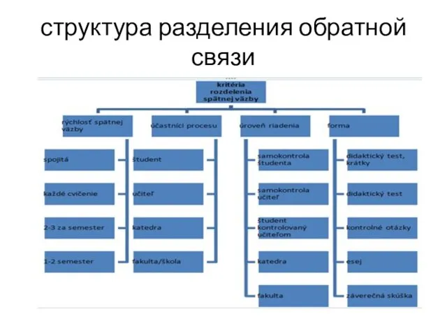 структура разделения обратной связи