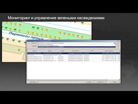 Мониторинг и управление зелеными насаждениями