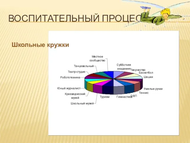 ВОСПИТАТЕЛЬНЫЙ ПРОЦЕСС Школьные кружки