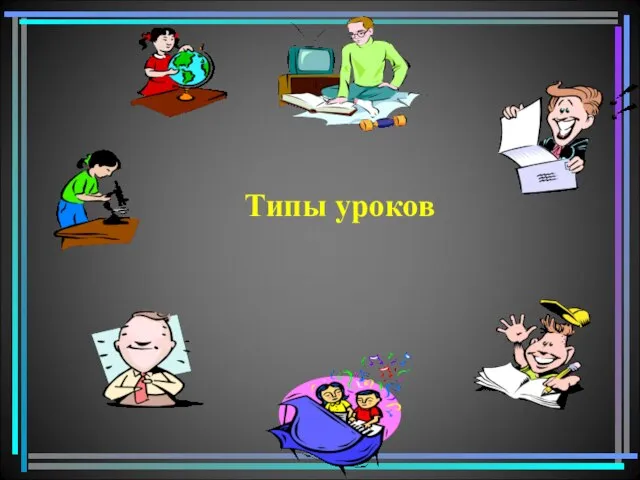 Типы уроков