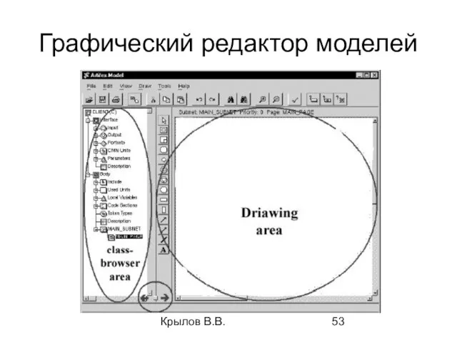 Крылов В.В. Графический редактор моделей