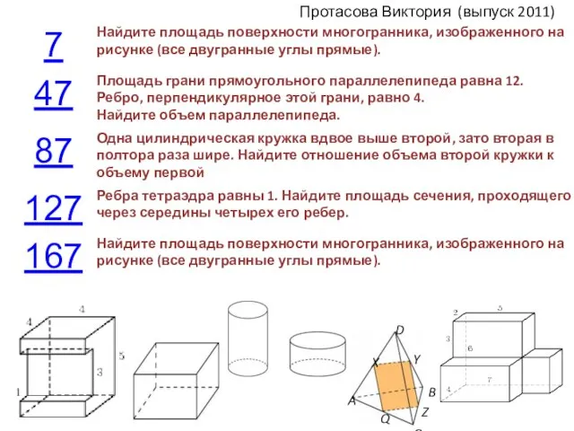 Протасова Виктория (выпуск 2011)