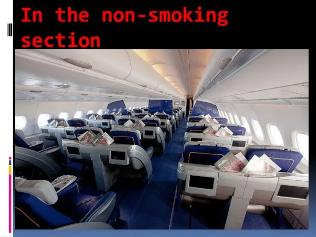 In the non-smoking section class ‘economic’
