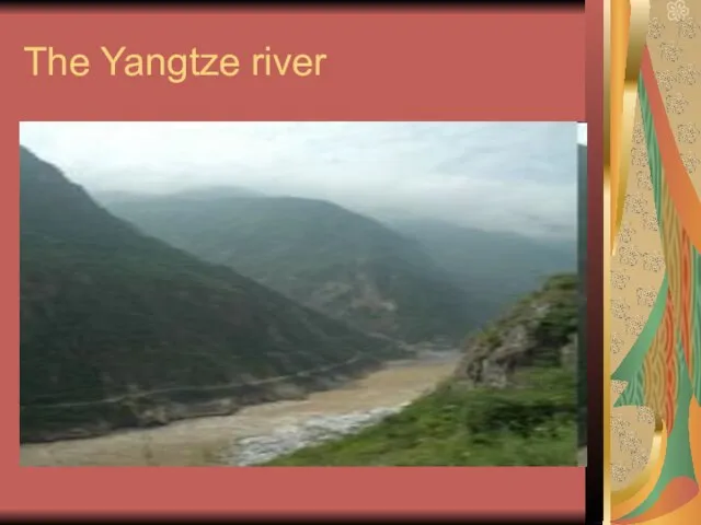 The Yangtze river