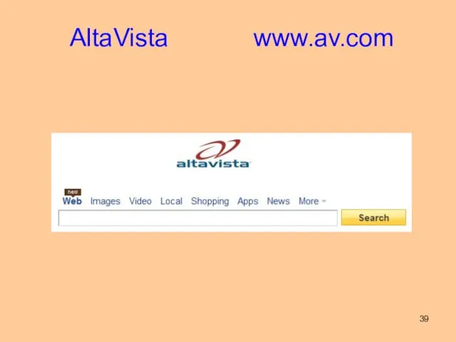 AltaVista www.av.com