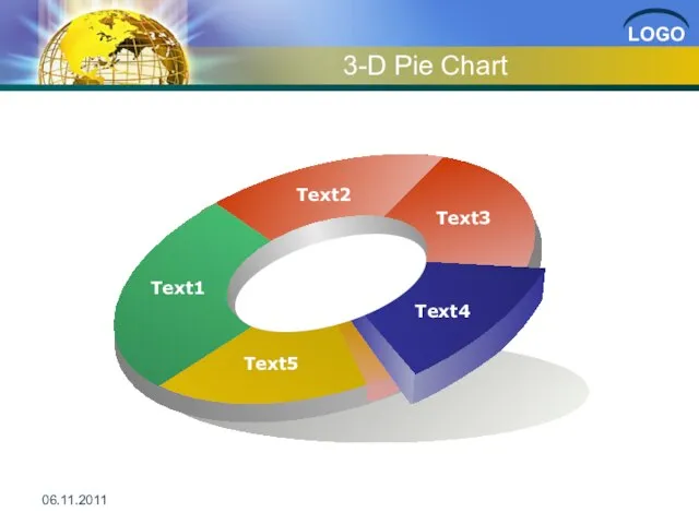 3-D Pie Chart 06.11.2011