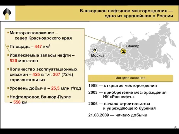 Ванкорское нефтяное месторождение — одно из крупнейших в России Москва Ванкор 1988